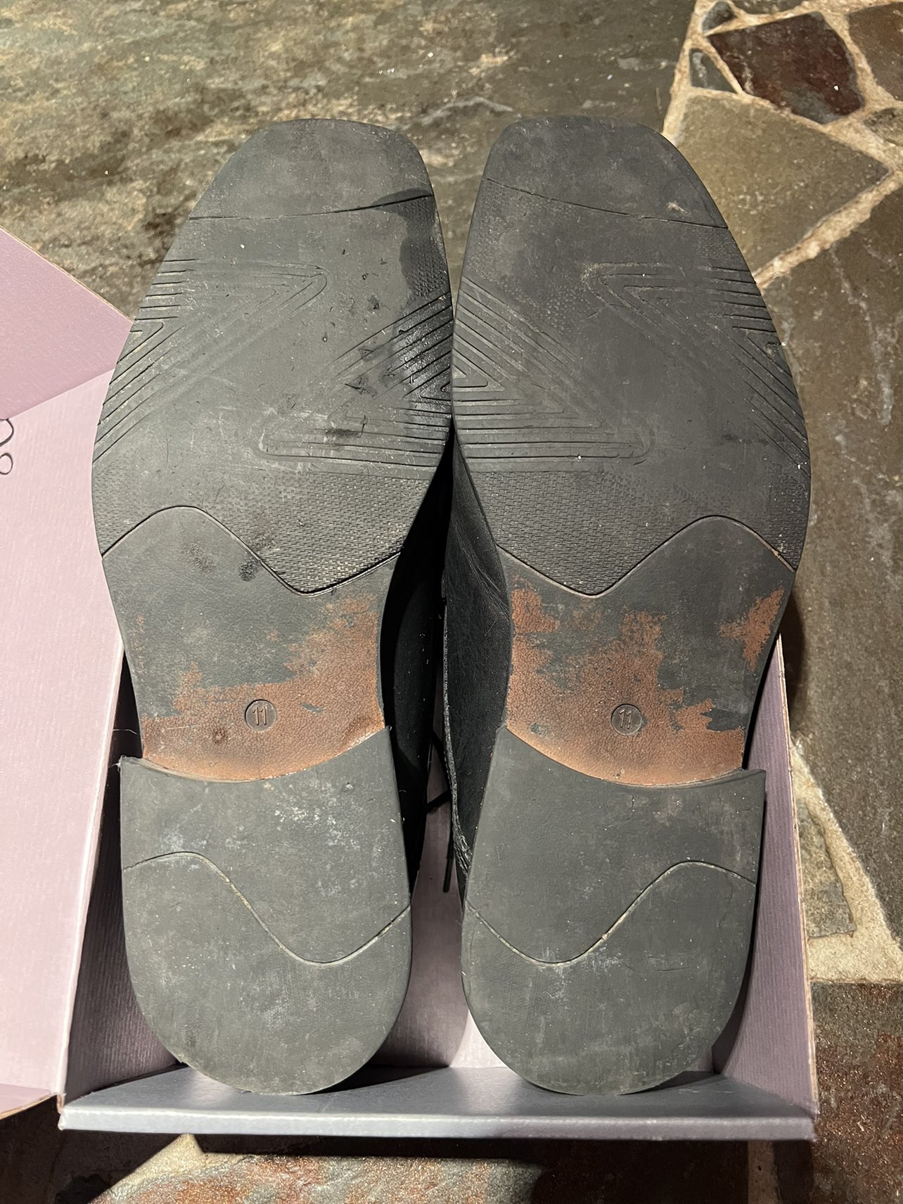 Vintage Black Leather Shoes (Men’s 11)(IFC) image indicator(5)