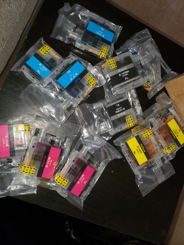 Printer ink cartridges ( set of 11)