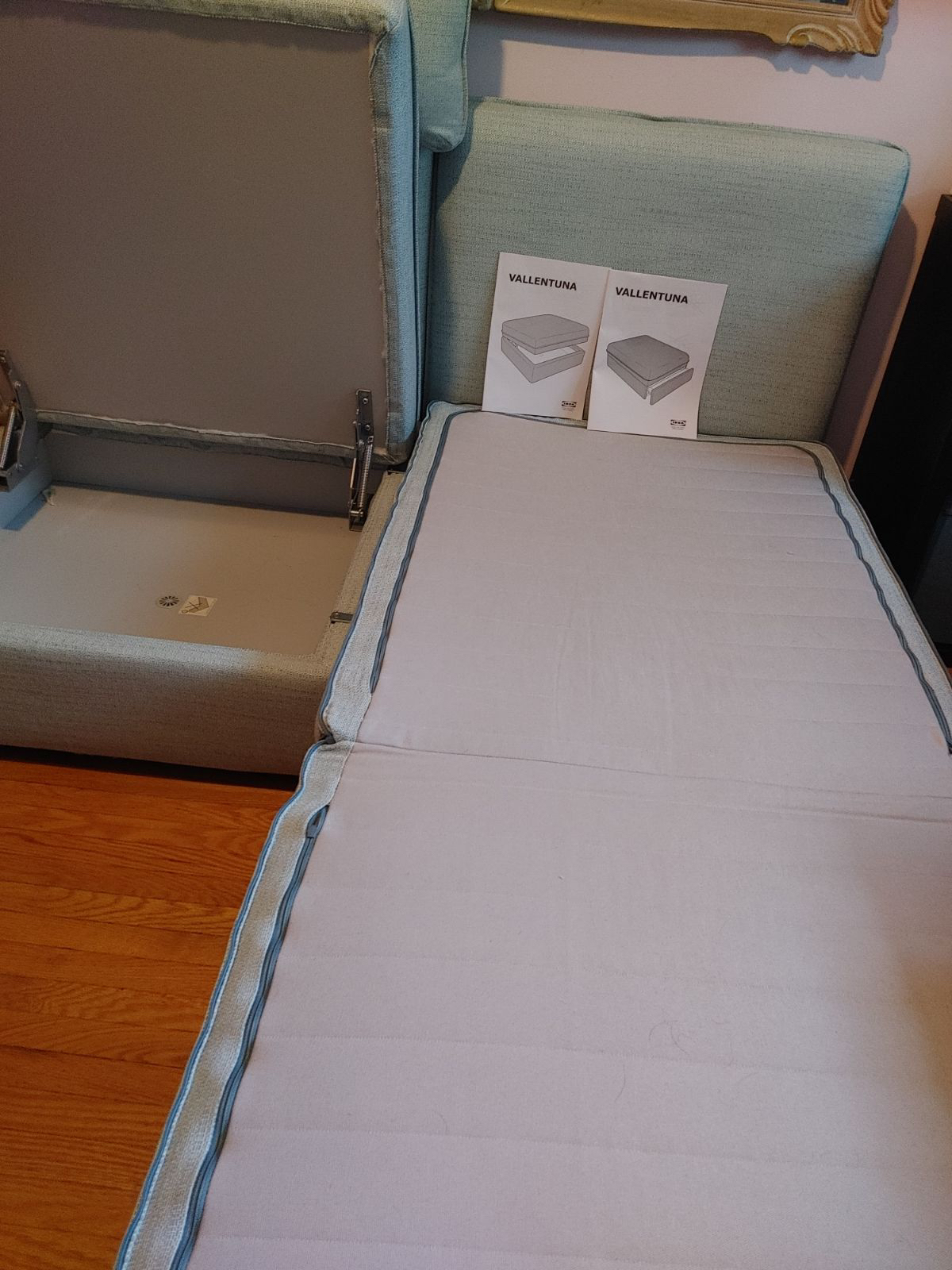 Valentuna sleeper and storage ottoman - photo 2
