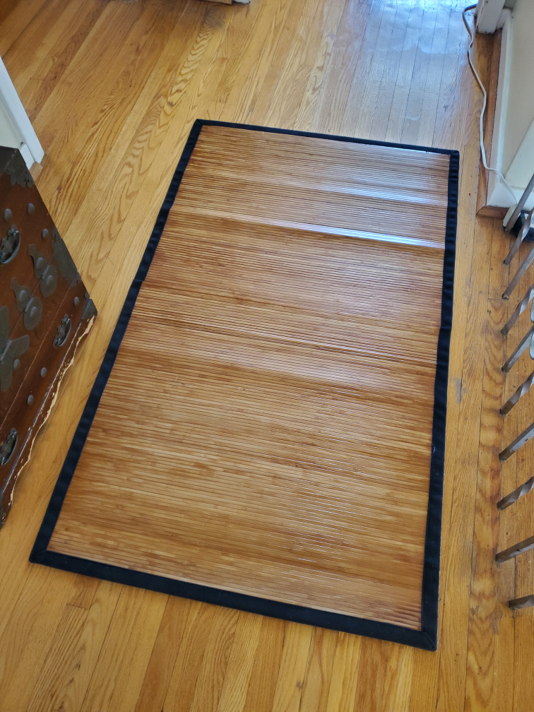 #freecycle bamboo mat thumbnail
