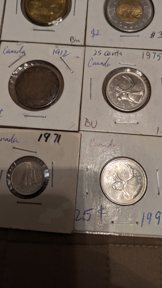 9 Canadian old and modern coins (price for all) image indicator(4)