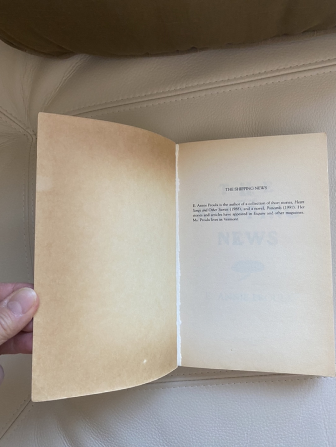 The Shipping News by E. Anne Proulx - photo 4