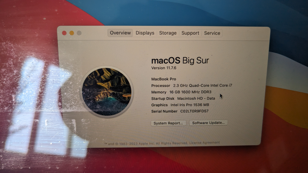 MacBook Pro - $110 - photo 4
