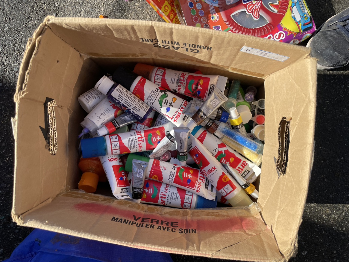 Huge box Children's art paint supplies image indicator(3)