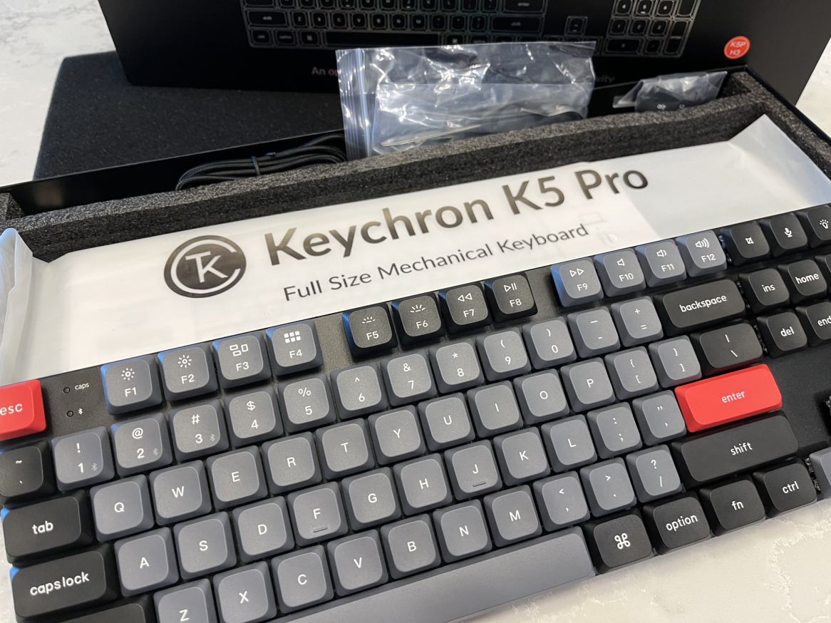 Keychron K5 Pro Mechanical Keyboard image indicator(2)