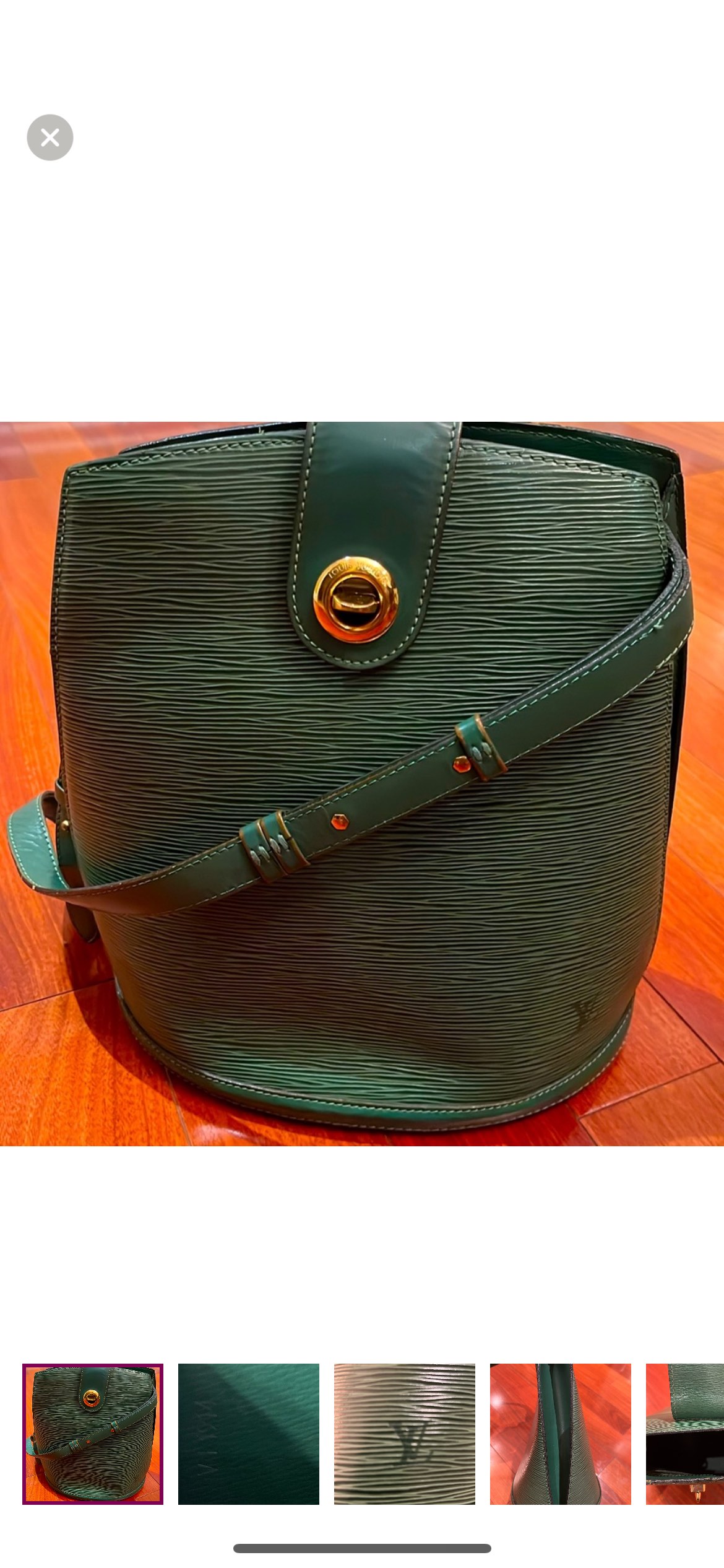 Louis Vuitton Cluny Vintage Crossbody Bag