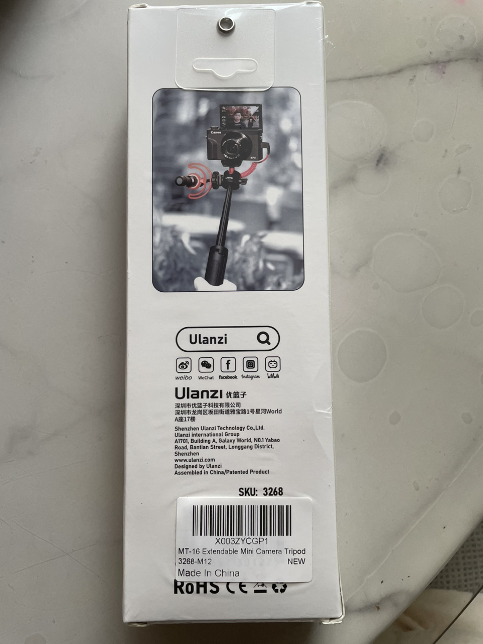 Extendable Phone Camera Tripod, 4 Levels Adjustment 360° image indicator(2)