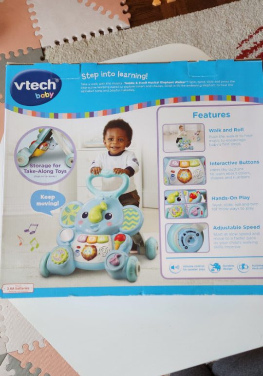 Vtech Toddle & Stroll Baby Walker New in Box - photo 2