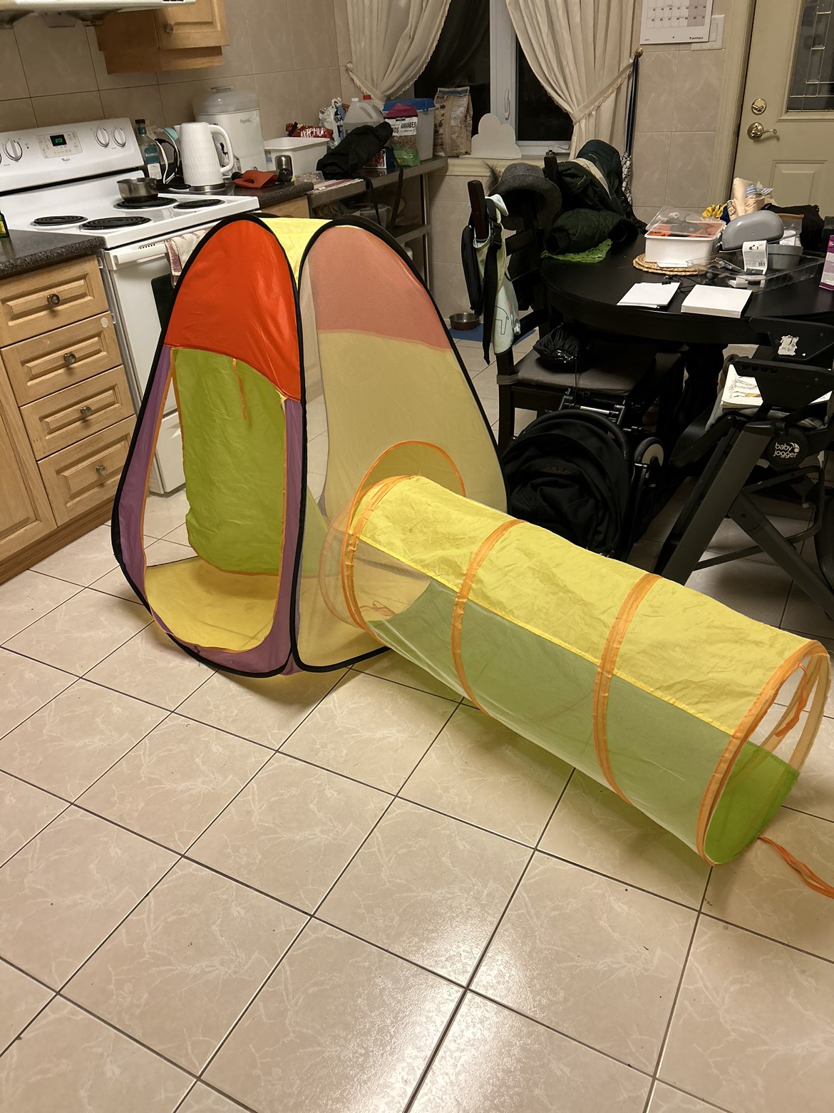 Kids play tent & tunnel thumbnail