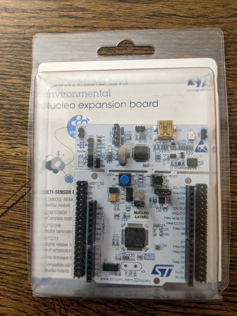 STM32 Nucleo pack for IoT node with Wi-Fi, sensors and NFC image indicator(2)