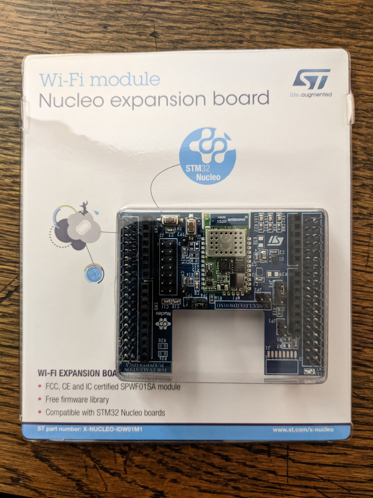 STM32 Nucleo pack for IoT node with Wi-Fi, sensors and NFC image indicator(3)