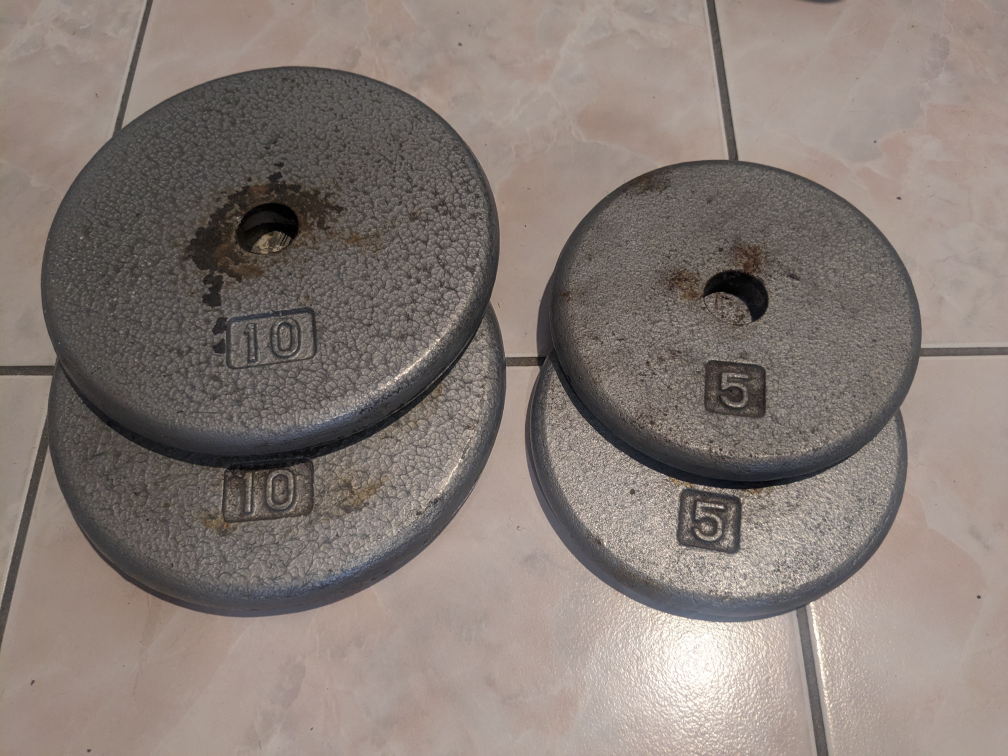 Weight Plates, 5lb and 10lb thumbnail