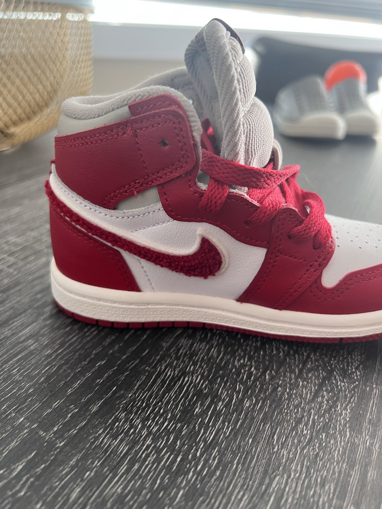 Jordan Toddler Air 1 High Retro OG TD CU0450 061 Varsity Red - photo 2