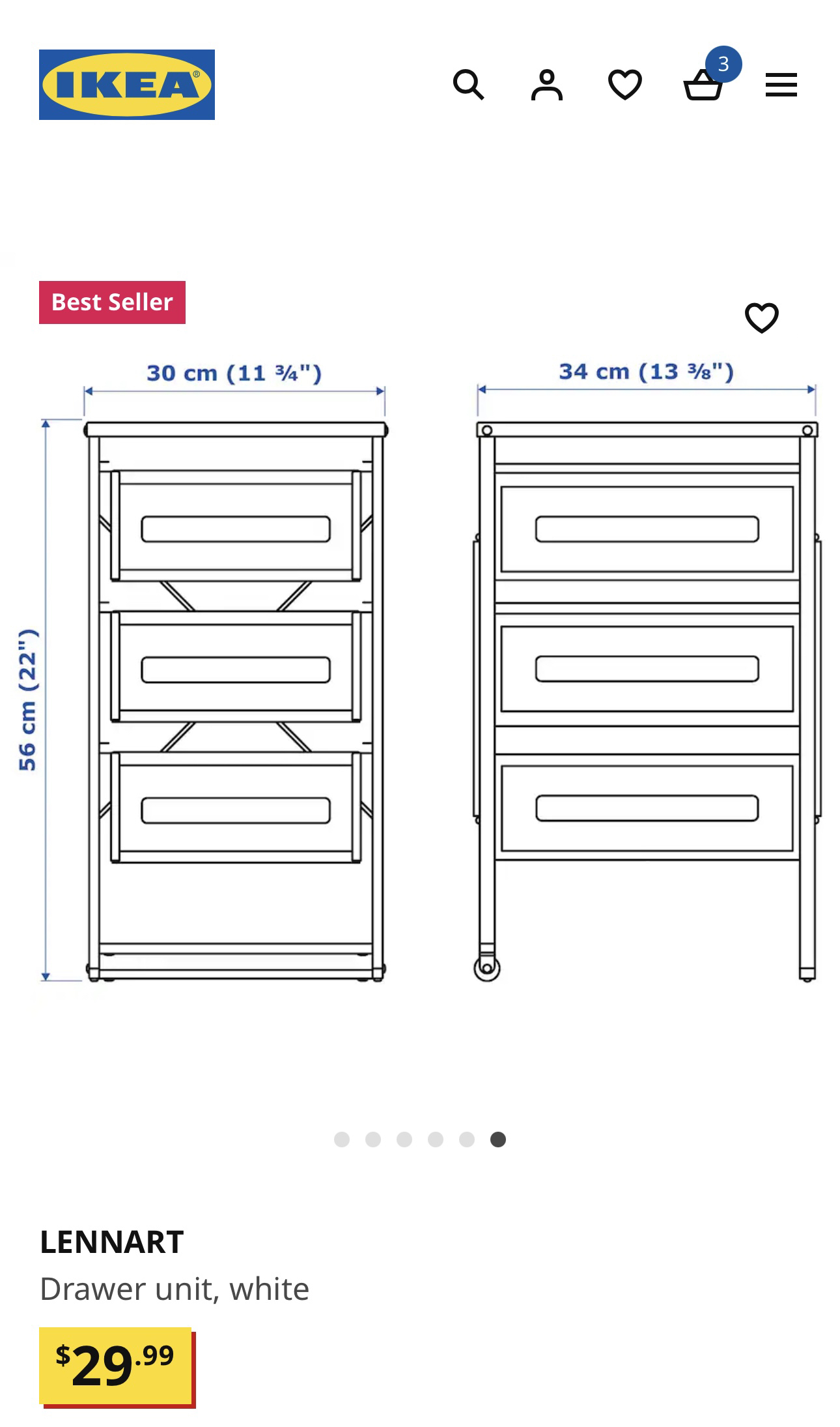 Lennart wired basket x2 -ikea - photo 5