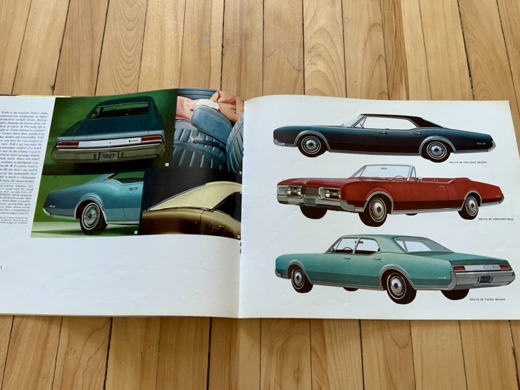 ⭐️⭐️Vintage 1967 Oldsmobile Brochure Booklet⭐️⭐️ image indicator(6)