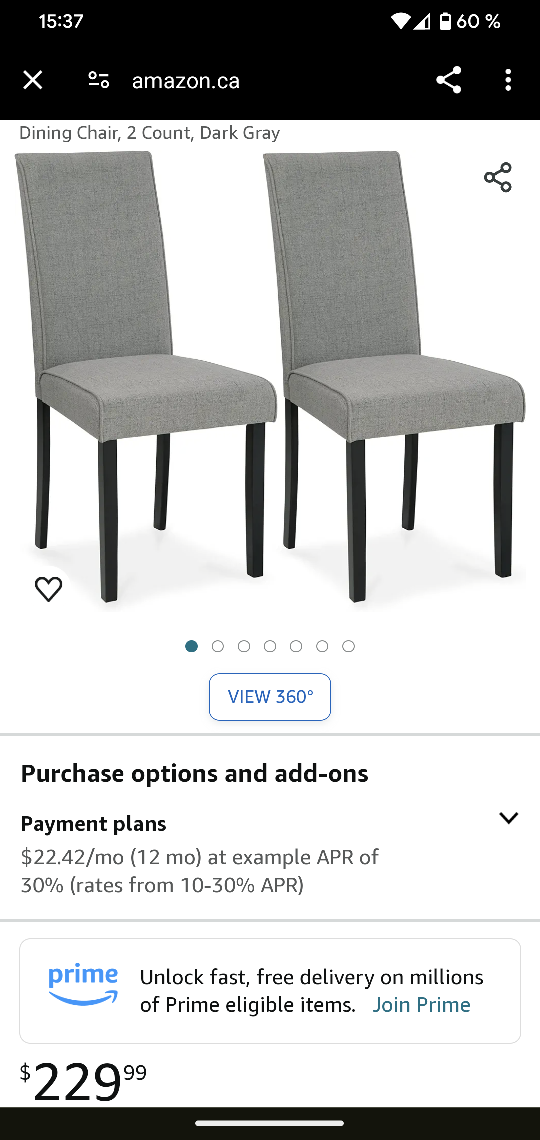 Dining chairs (set of 2) need fixing thumbnail