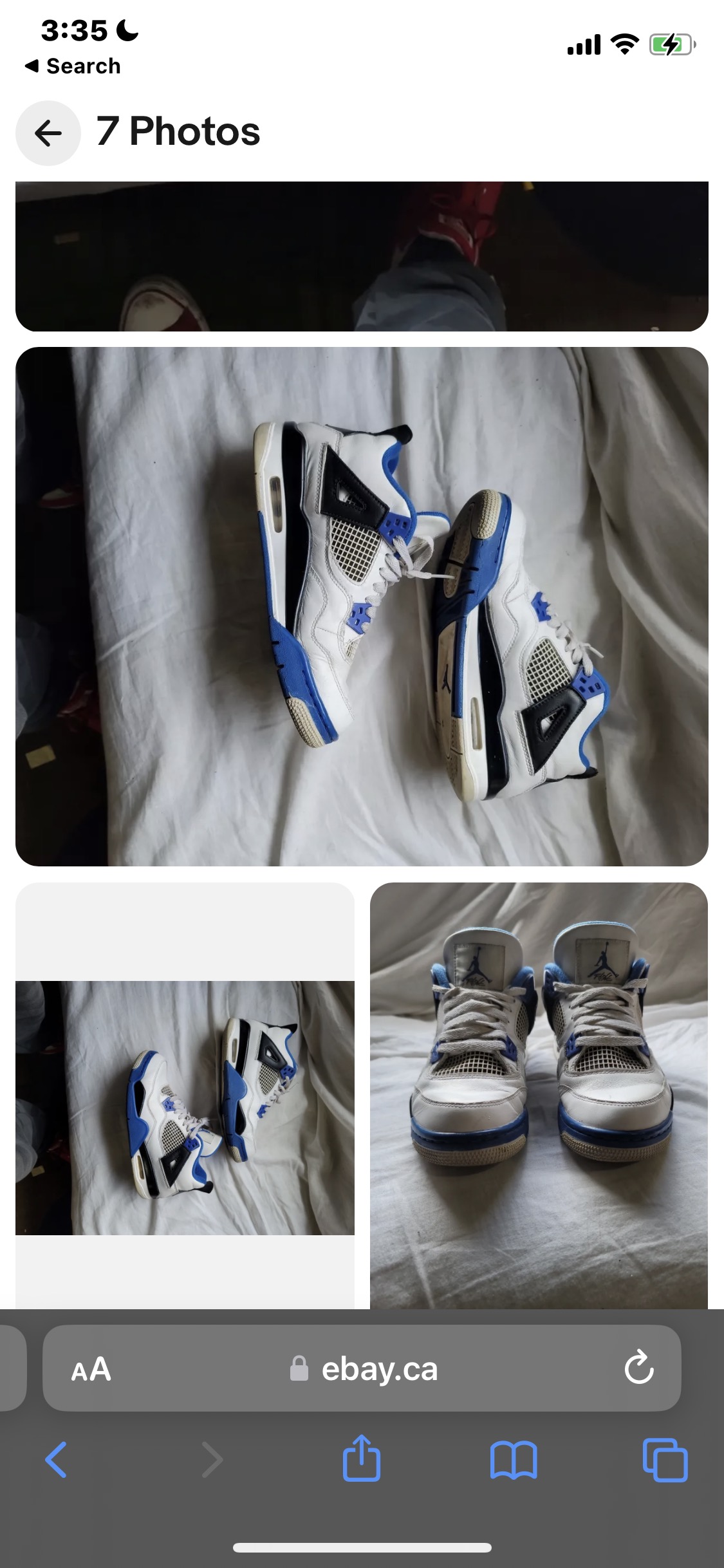jordan 4 "motorsport" 5Y/6-6.5W image indicator(6)