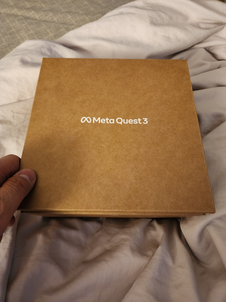 Meta Quest 3 - only tried lightly. OBO
