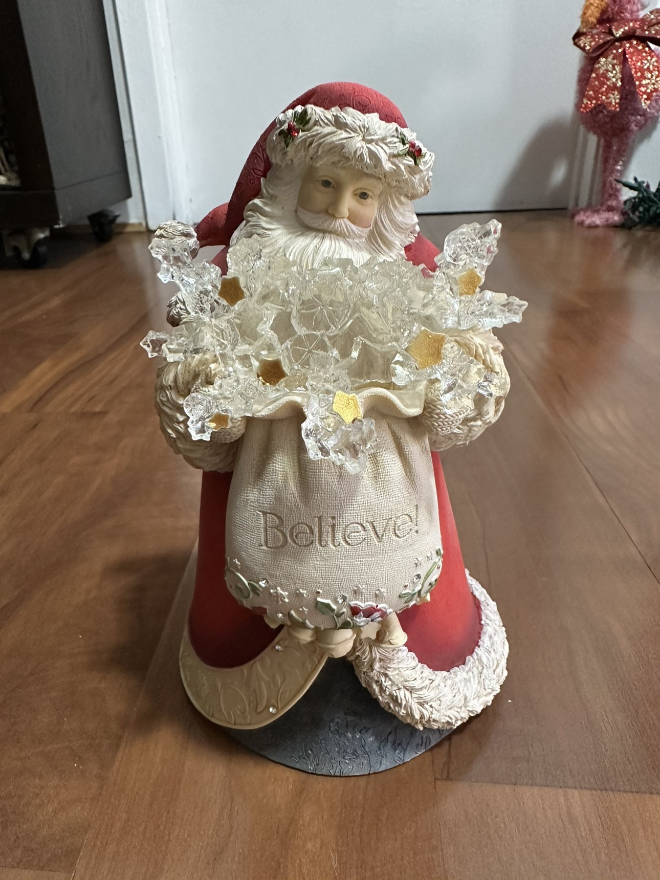Heart Of Christmas Hrtch Santa-Believe Figurine  ENESCO thumbnail