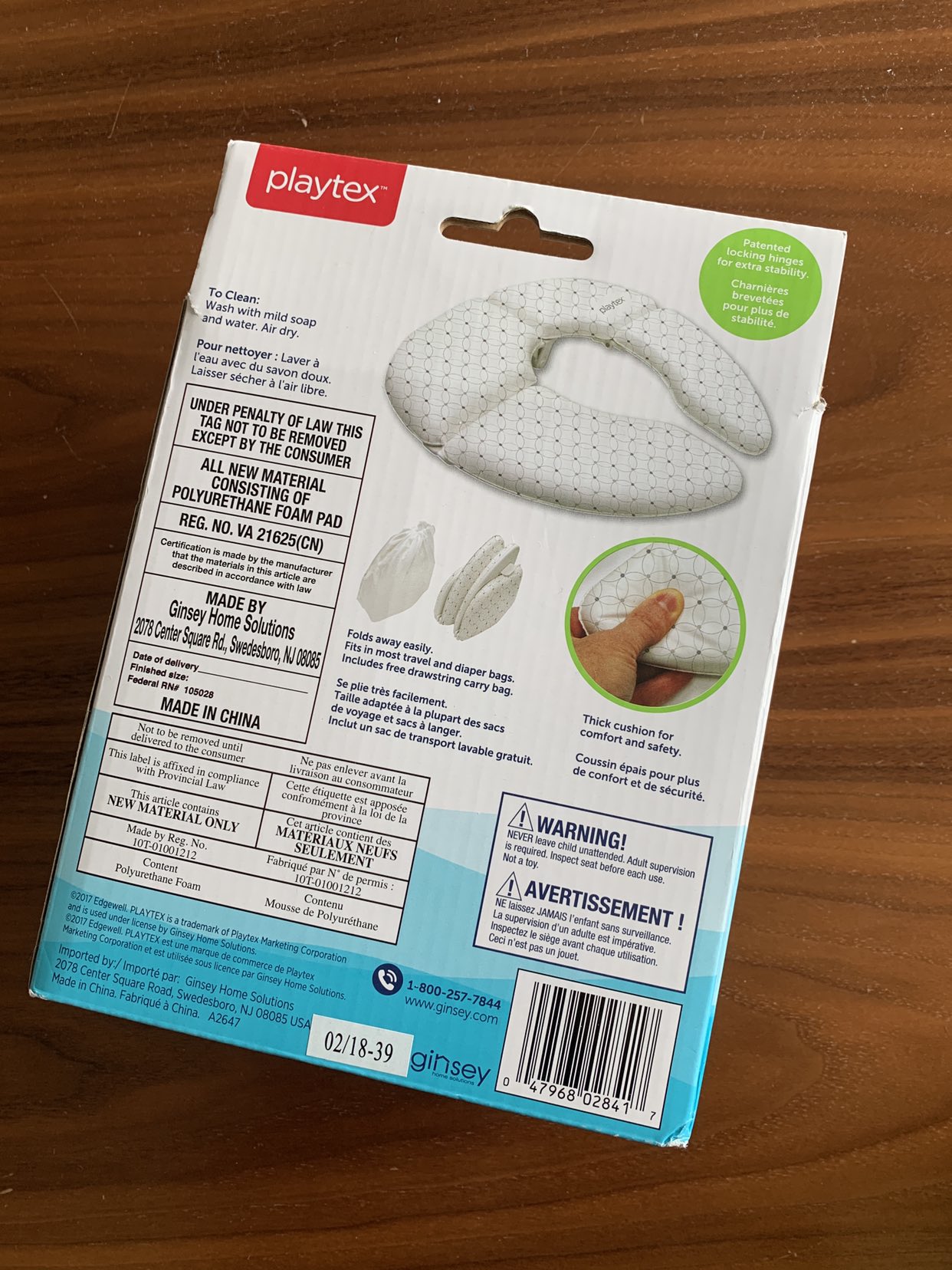 Playtex Cushioned Folding Potty Seat - photo 2