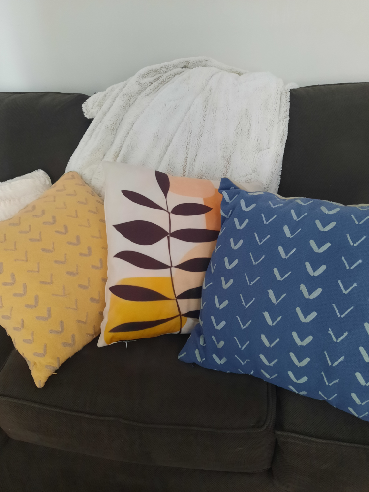 Indigo Scatter Cushions (3)