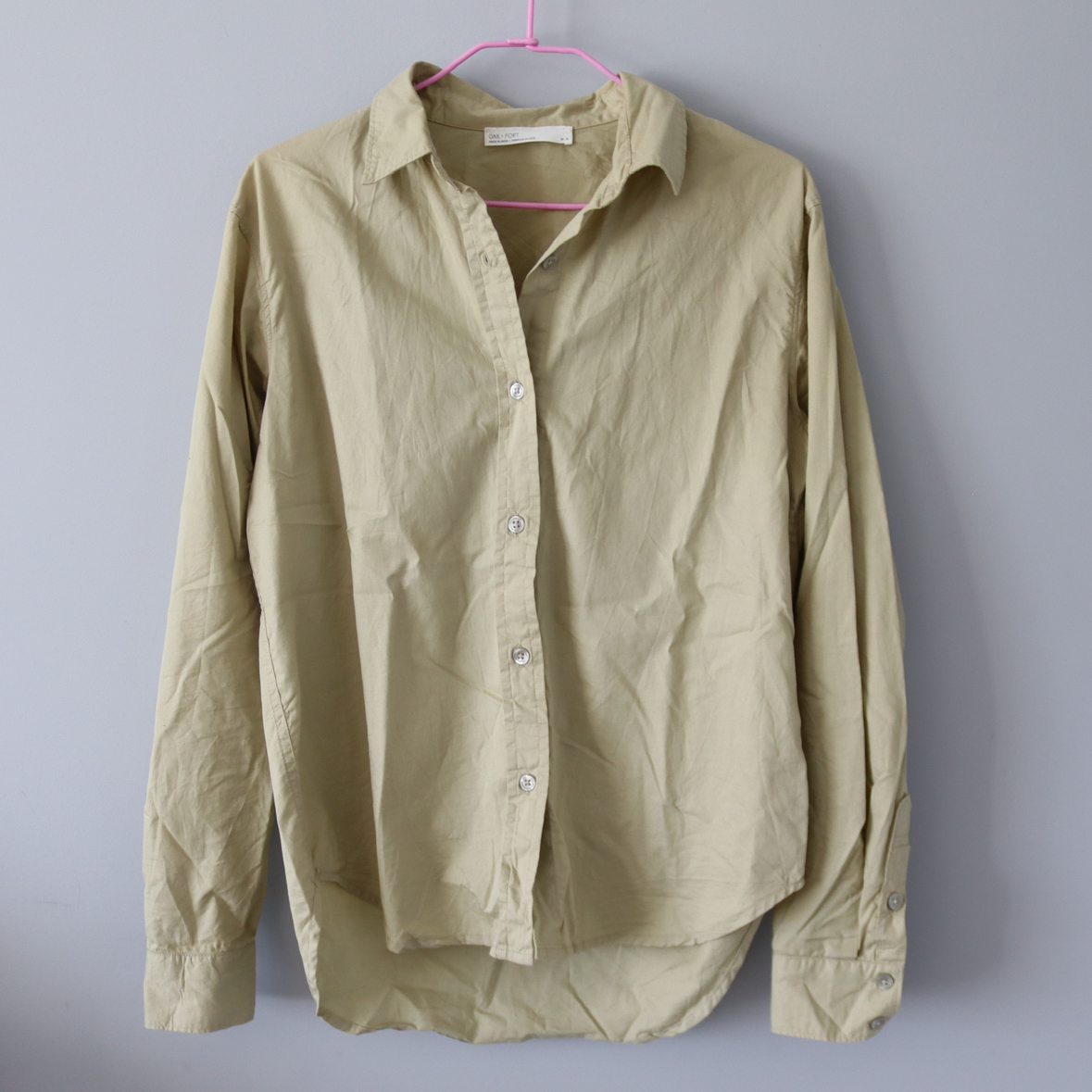 Oak and Fort Button Up 🧼💿💚