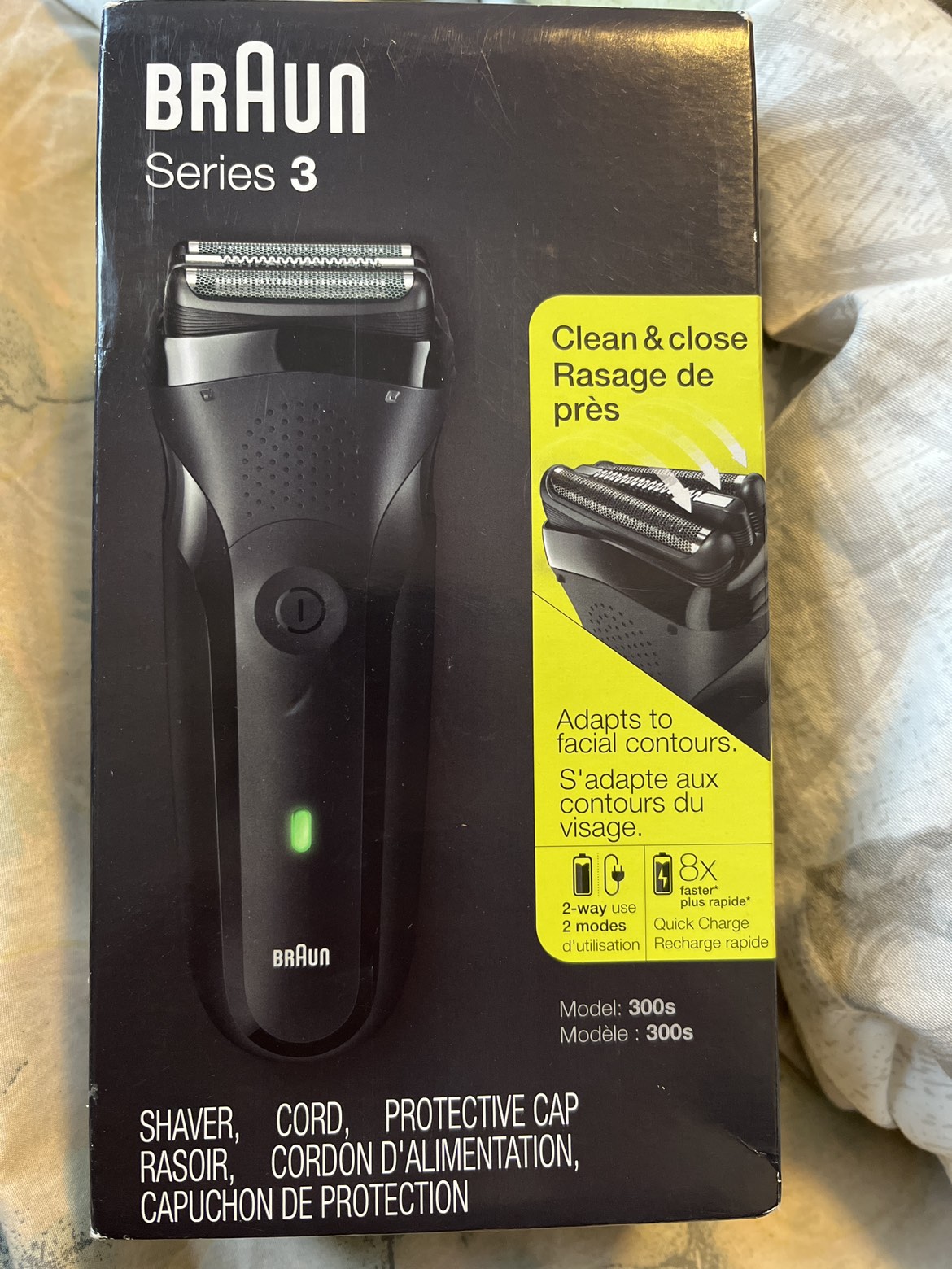Shaver, Braun  series 3 model 300s