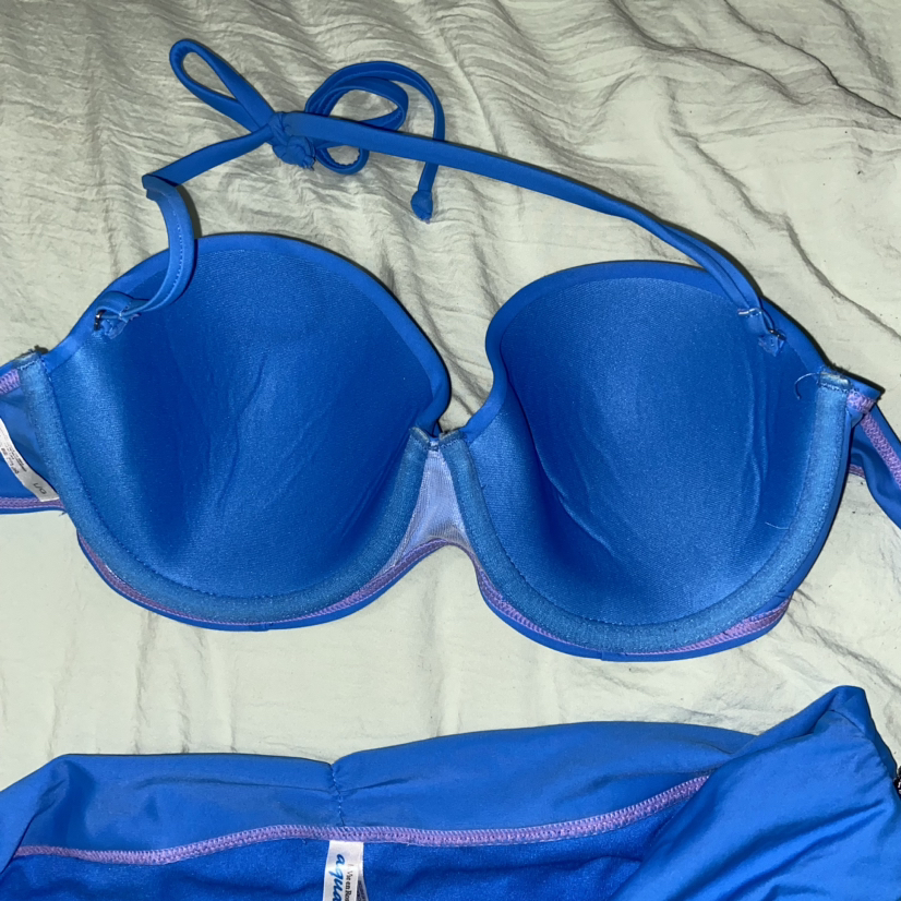 La Vie en Rose bikini blue 2 piece size Large image indicator(4)