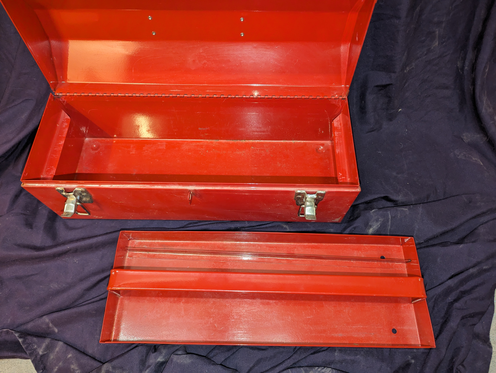 red tool box
