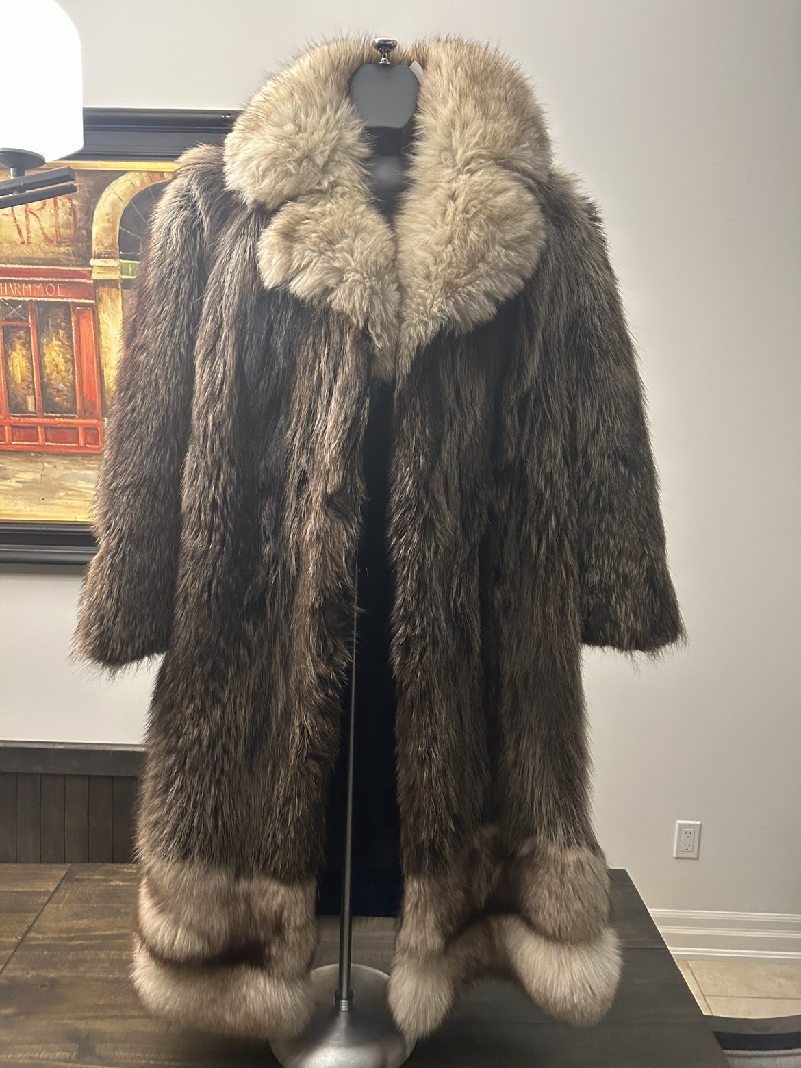 Vintage Custom High End Fur Coat XS/S image indicator(4)