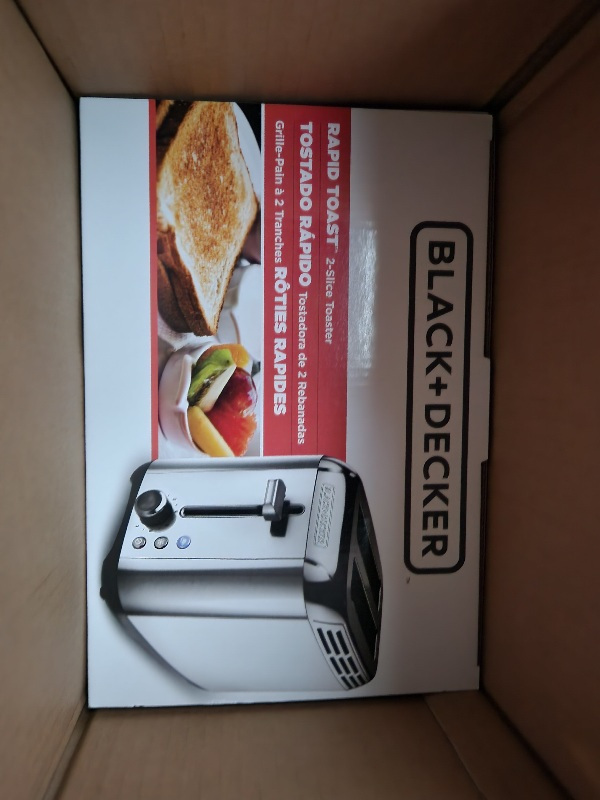 Black & Decker 2 slice toaster thumbnail