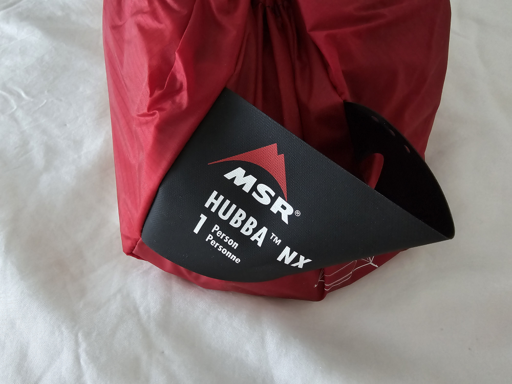 MSR Hubba NX 1Person tent