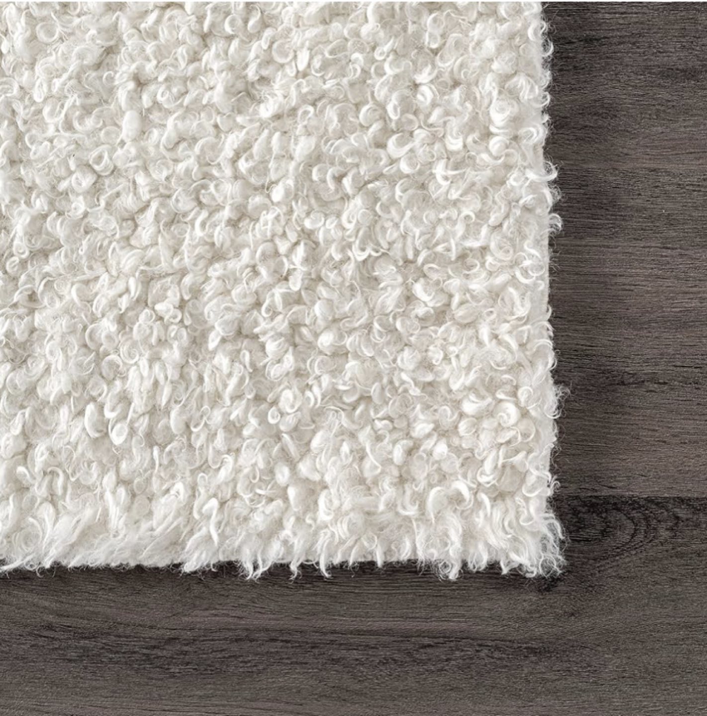 5x8 Faux Sheepskin Rug (machine washable)