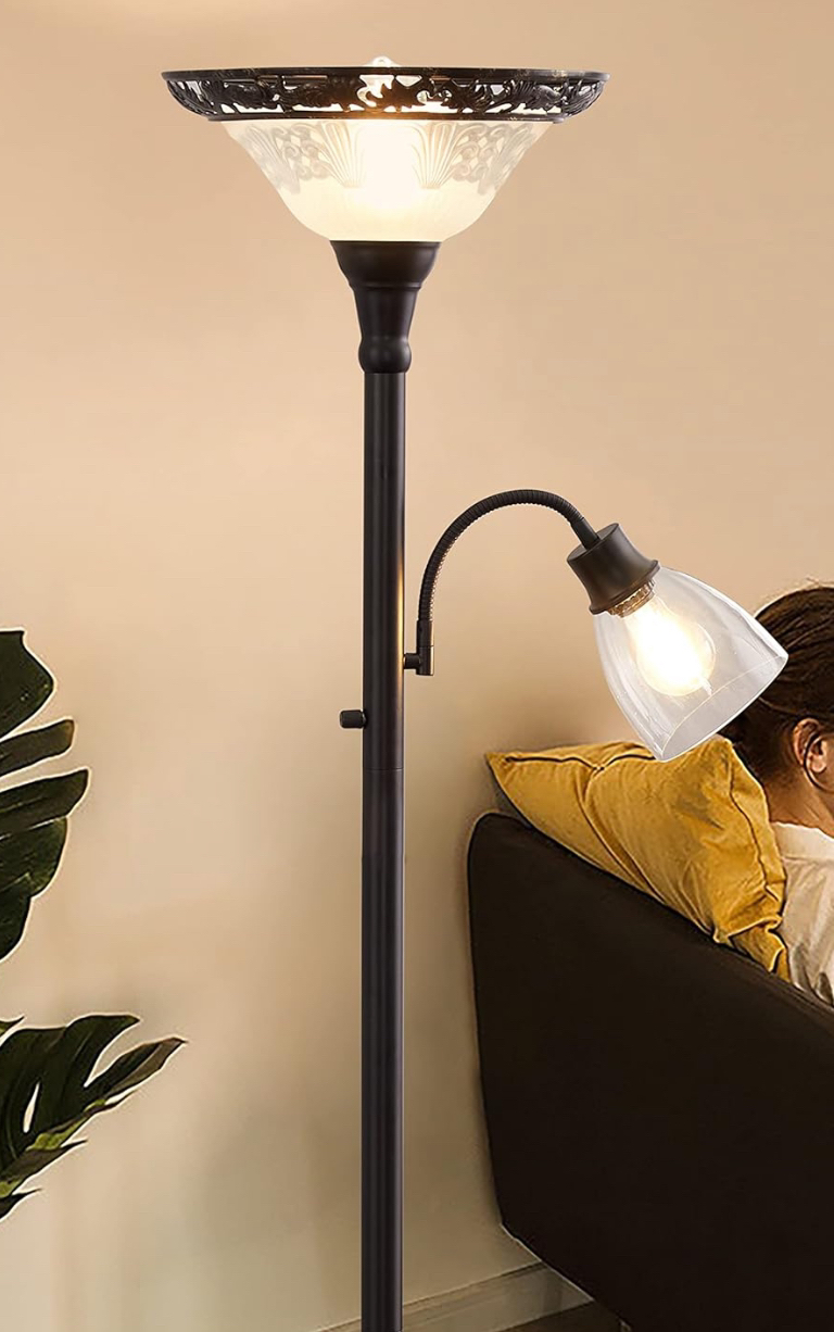 Luvkczc Victorian Floor Lamp, 70"
