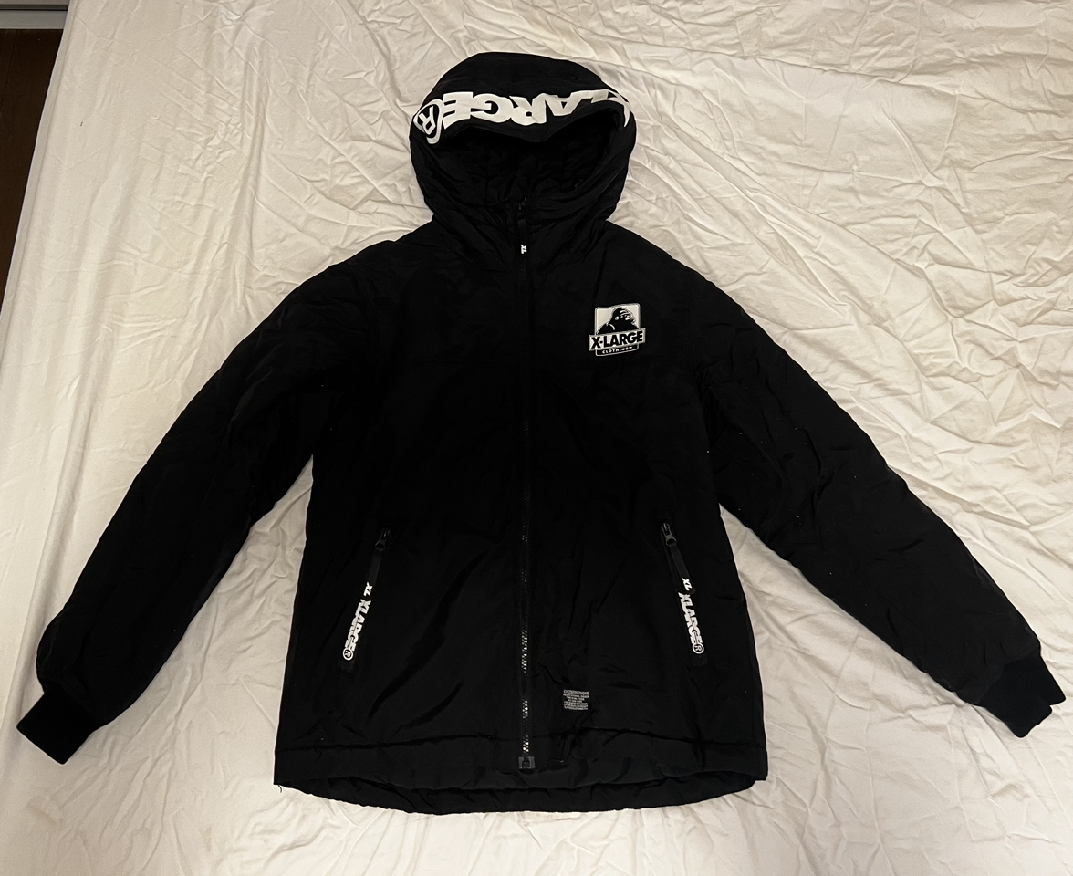 XLarge Water-resistant Zipped Puffer Jacket