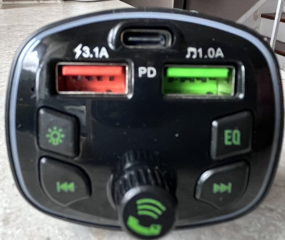 Bluetooth FM Transmitter Receiver for car