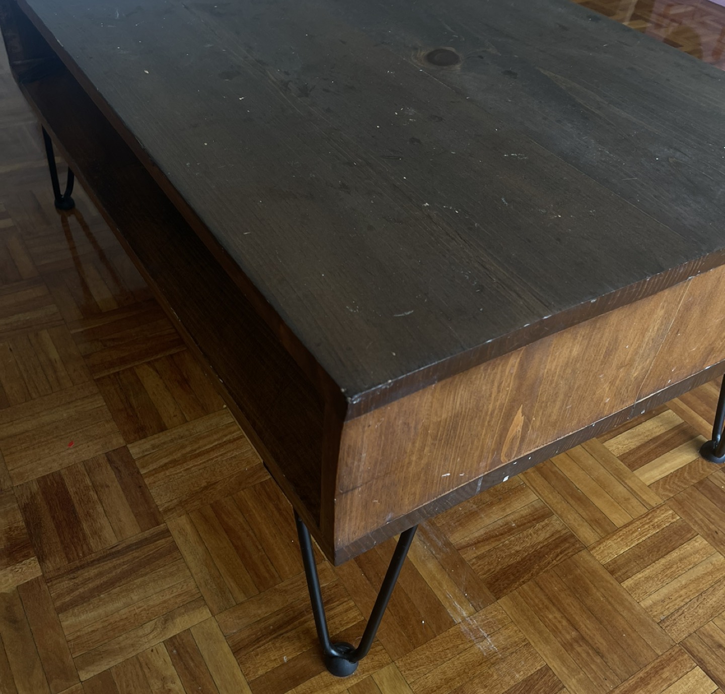 Coffee table (wood) hand made - photo 3