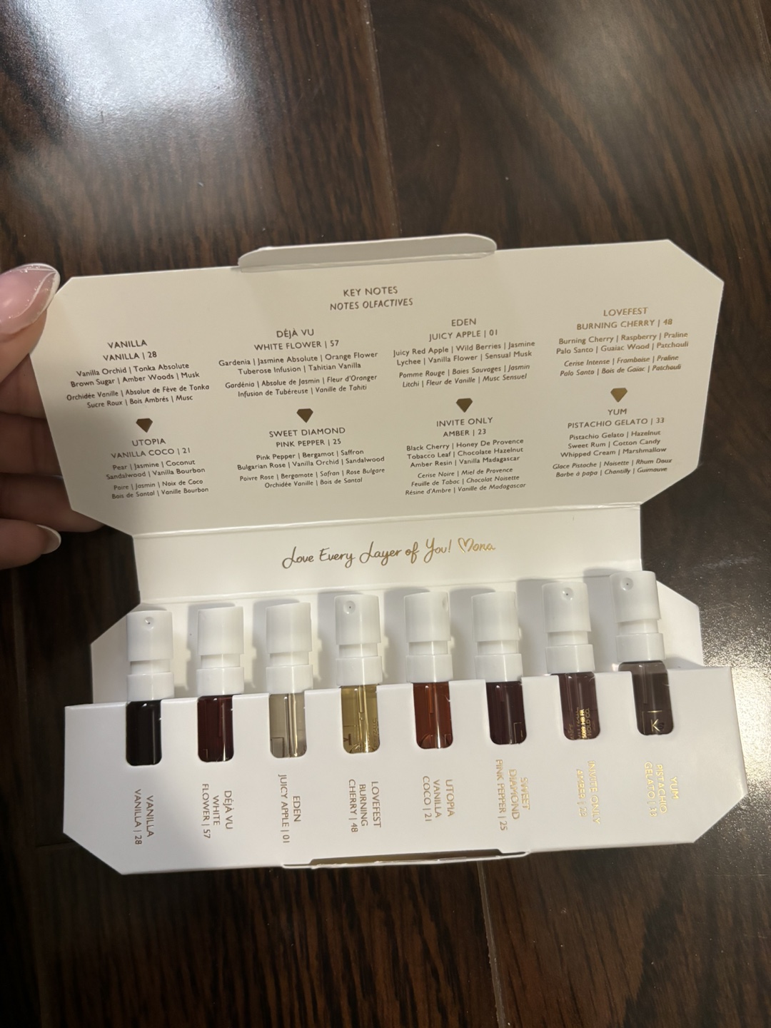 Kayali - set of 8 trial perfumes thumbnail