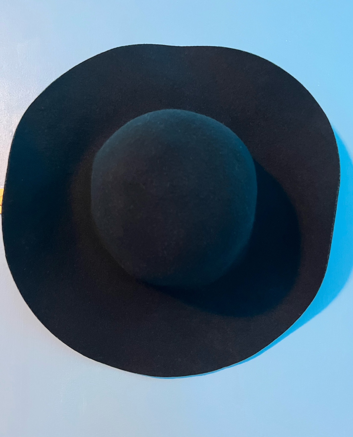 Gothy Discontinued Black Wool Floppy American Apparel Hat