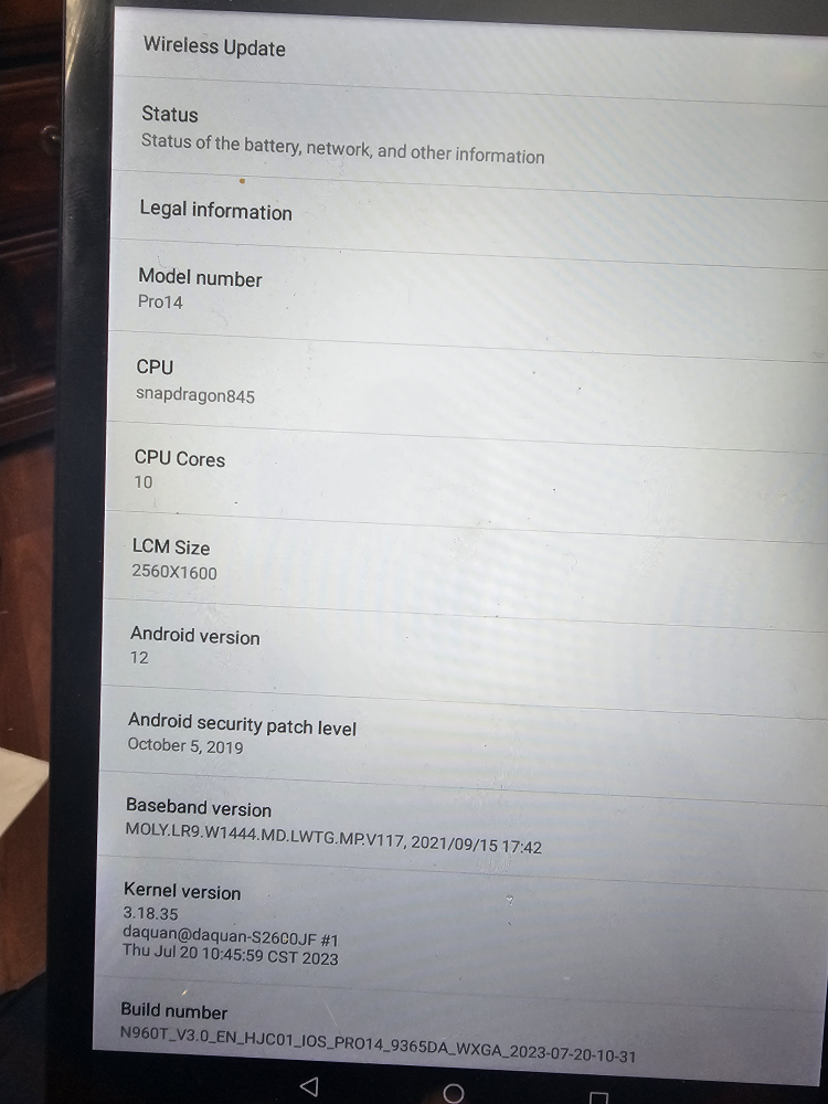 Pritom Pro 14 10"Android Tablet - photo 3