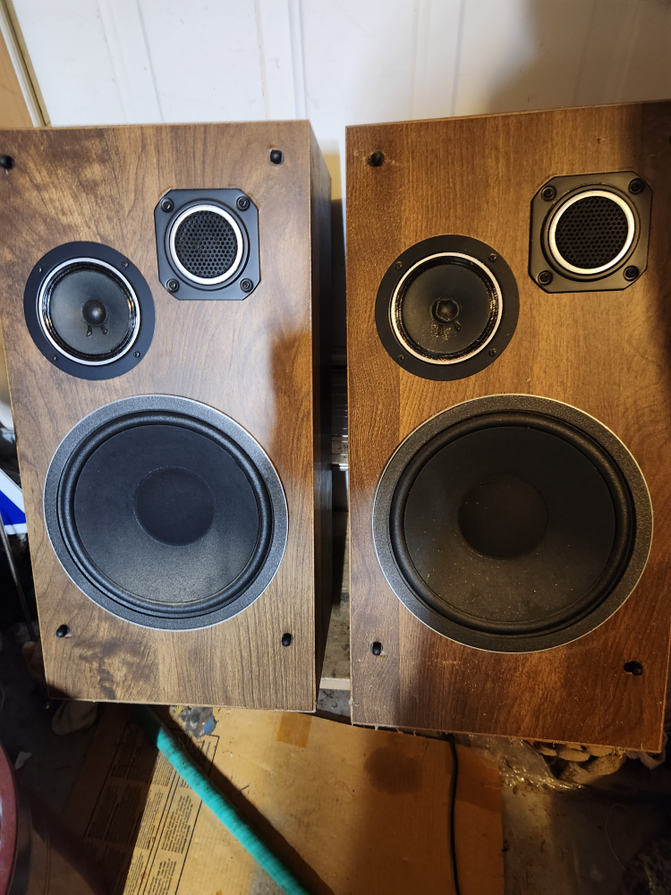 vintage mitzubishi speakers