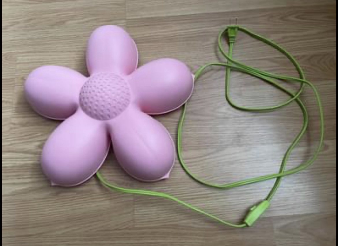 Ikea flower wall lamp
