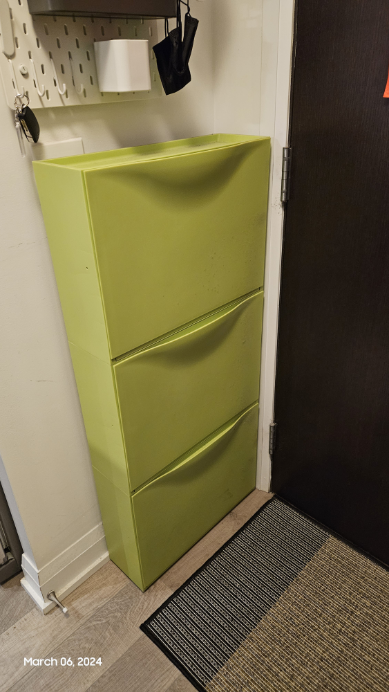 IKEA shoe rack x 3