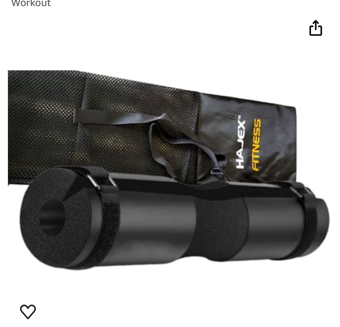 Barbell Pad with Carrying Case - photo 2