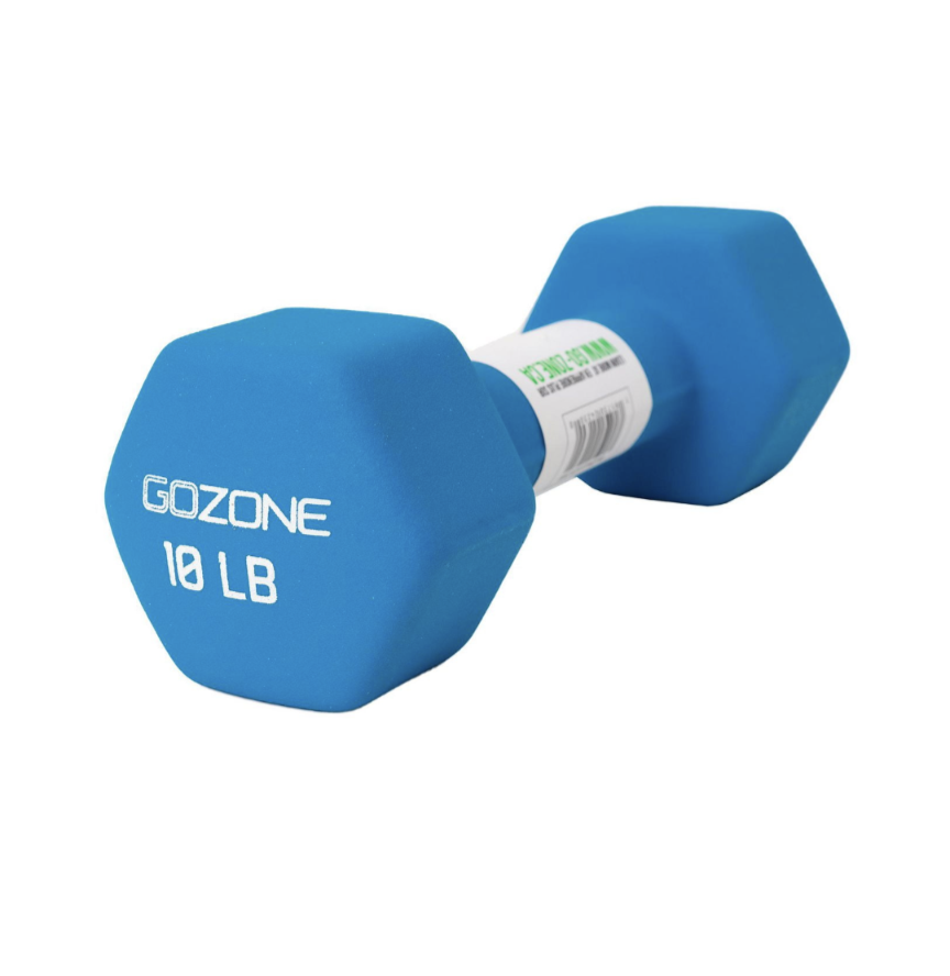 GoZone Neoprene Hex Dumbbell