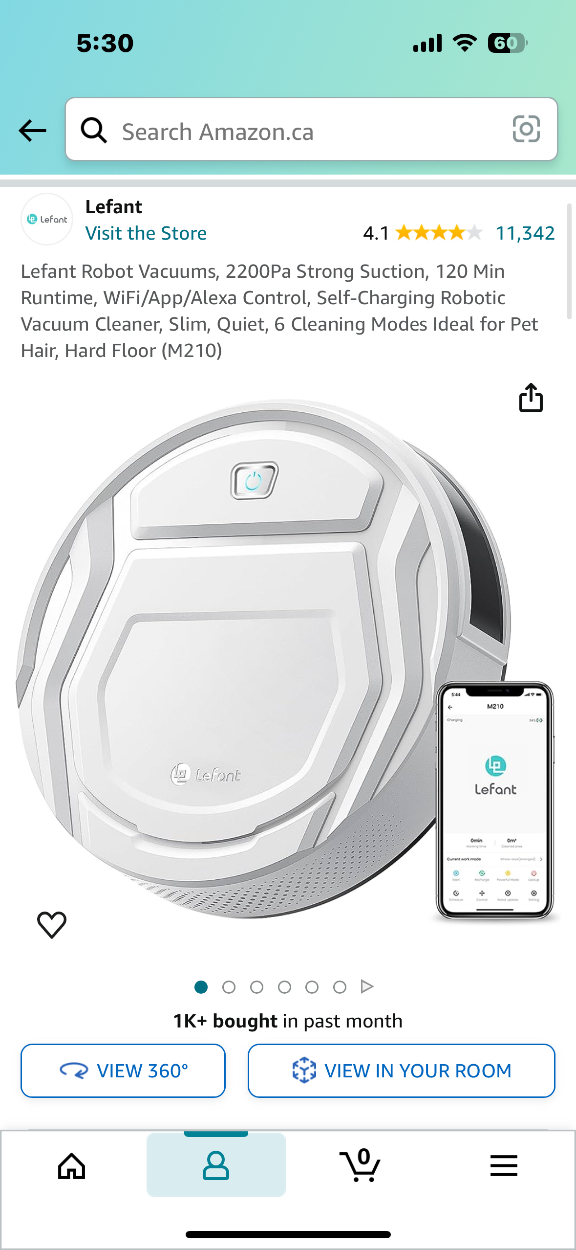 Robot Vacuum-Lefant