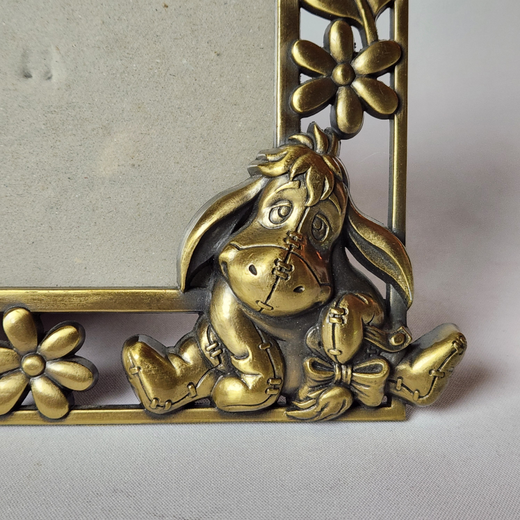Eeyore Gold Tone Picture Frame - Winnie The Pooh image indicator(2)