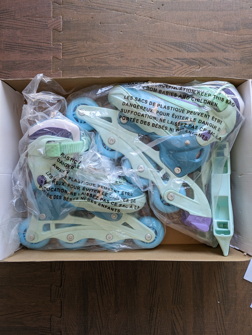 Disney Frozen Adjustable Switch Skates rollerblades/ice skates - photo 2