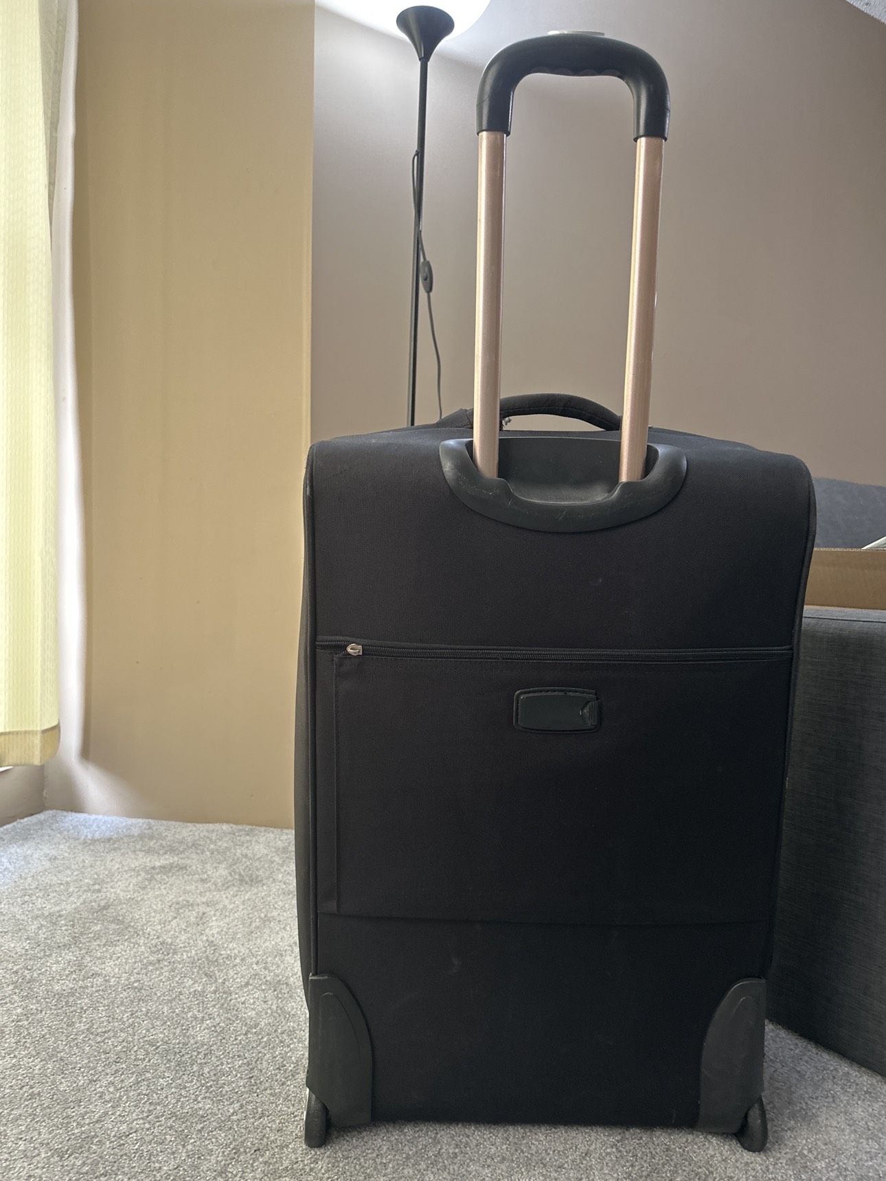 Black full size trolley luggage - photo 4