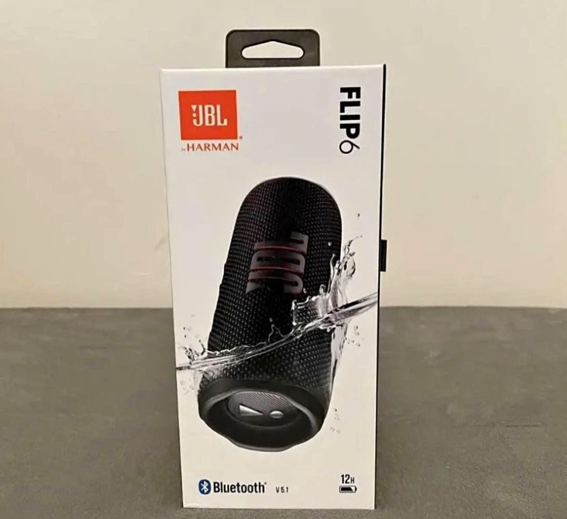 JBL FLIP 6 Portable Waterproof Speaker (Real) thumbnail